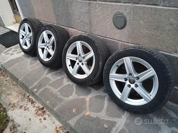 cerchi in lega e gomme 16" audi VW Seat Skoda 
