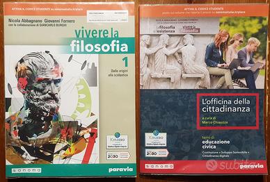 VIVERE LA FILOSOFIA VOL. 1 ISBN 9788839538802