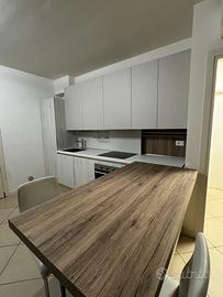 Cucina con penisola