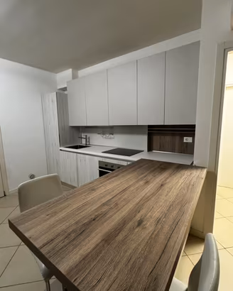 Cucina con penisola