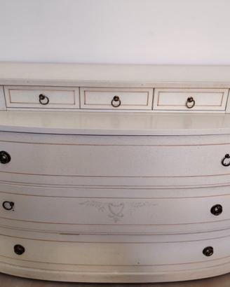 Trittico camera da letto in legno massello + lume