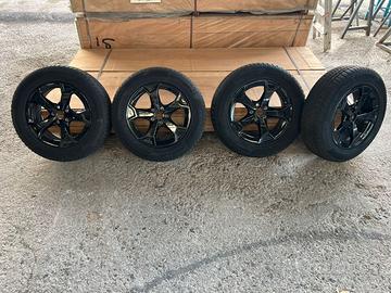 Ruote invernali Audi con cerchio