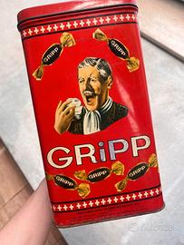 Latta vintage caramelle Gripp