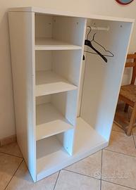 Scaffale/appendiabiti a giorno Ikea Brimnes