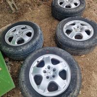 Set 4 cerchi in lega Mercedes ML da 17