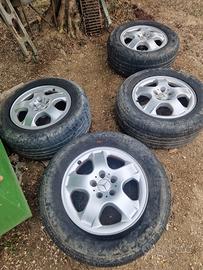 Set 4 cerchi in lega Mercedes ML da 17