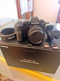 Fujifilm X-S10 + XC 15-45 + 2 SD Extreme Pro