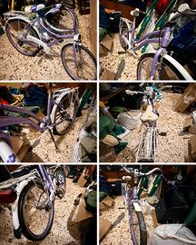 Bicicletta Montana 24” lilla e bianca