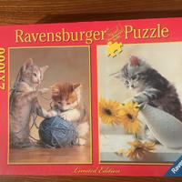2 puzzle da 1000 px Gatti