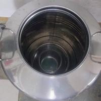 2 Fusti olio acciao inox 18/10 da 50 lt