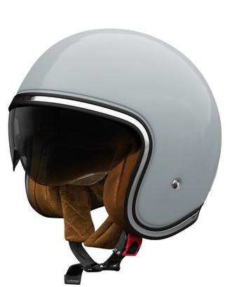 CASCO JET VINTAGE MOTO CAFE' RACER CUSTOM AURA