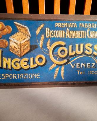 Targhe Pubblicitarie in Latta: Angelo COLUSSI-Mint
