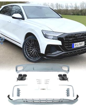 KIT CARROZZERIA AUDI Q8 18- LOOK ABT RSQ8DIFFUSOR