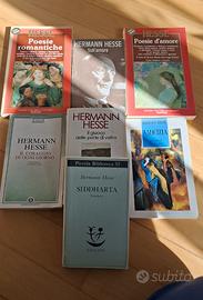 Lotto 7 libri Herman Hesse