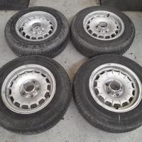 Cerchi In Lega Da 14" Per Mercedes W123 - Sl - Slc