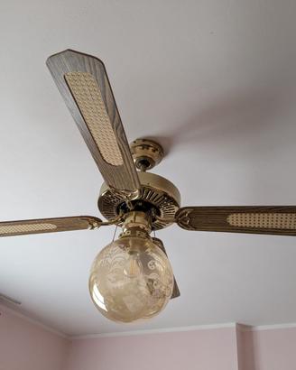 Ventilatore lampadario a soffitto