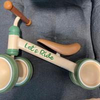 Bici senza pedali (da 18 mesi)