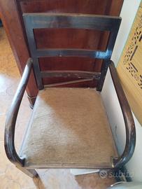 Sedie sedie vintage anni '30