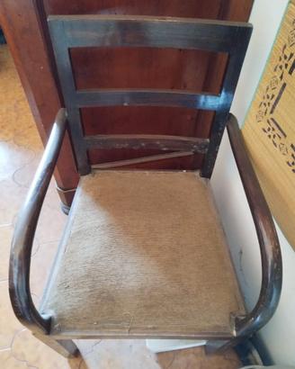 Sedie sedie vintage anni '30