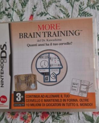 More Brain Training nintendo ds pal ita