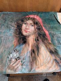 Dipinto su velluto Fiorentino 