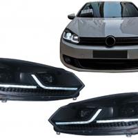 Fari anteriori golf 6 stile gti 7,5 led frecce dy