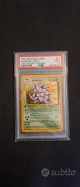 pokemon gradate psa9 set base prima edizione