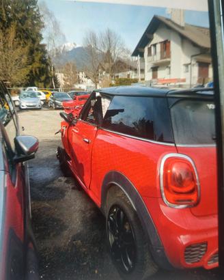 mini jcw 2017 60000 km ricambi con documenti 