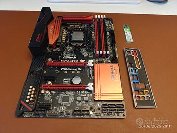 i5 6600k+AsRock Z170 Gaming K4+SSD M2 240gb WD