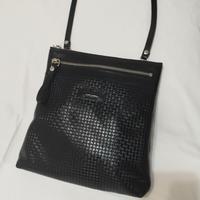 Borsa a tracolla nera Serapian