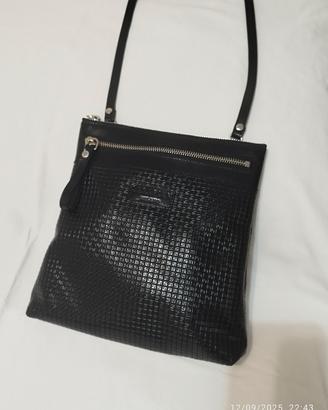Borsa a tracolla nera Serapian