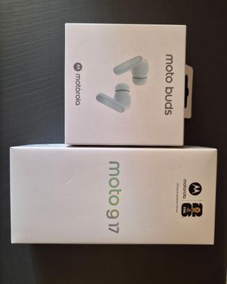 Motorola Moto G17 8GB / 256GB completo di buds