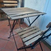 Ikea Tarno  Tavolo+2 sedie da giardino