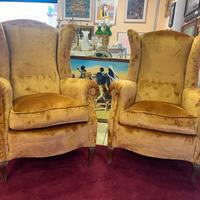 Coppia poltrone francesi appena restaurate