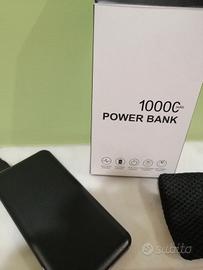 Power bank Capacità di10000 mAh custodia