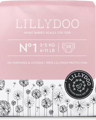 LILLYDOO Pannolini Ipoallergenici T1