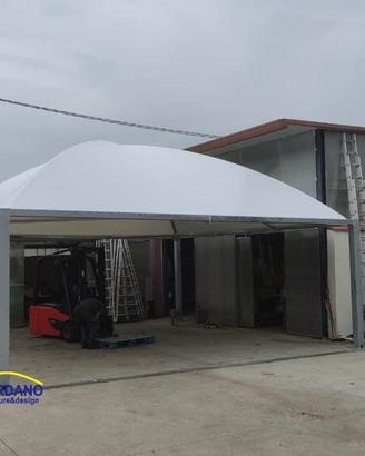 Gazebo 7x7  nuovo Tendostruttura  zincato