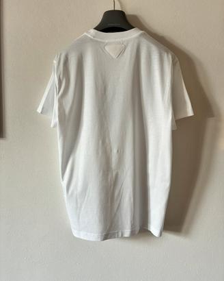 Prada t-shirt maglia bianca originale L cotone