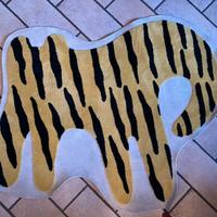 Idrottshall rug/tiger, 110x125 cm