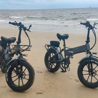 Bici elettrica fat biammortizzata nuova garanzia 