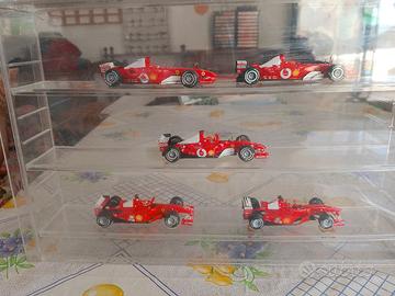 5 automodellini Ferrari 1:43