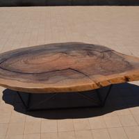 Tavolo di Legno Fossile millenario-ABONOS