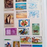 Storici francobolli da collezione