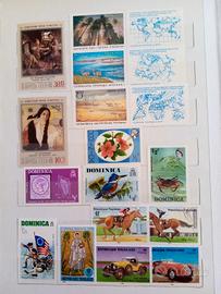 Storici francobolli da collezione