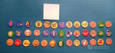 pog gold flying flip 39 pezzi plascot 5€ a pezzo