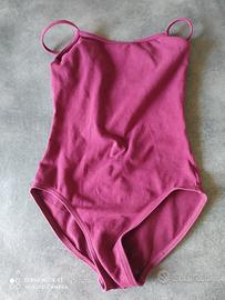 Body danza rosso scuro taglia S 