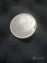 1000 lire argento rara