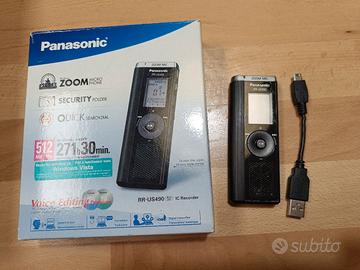 registratore panasonic RR-US490