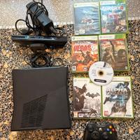Xbox 360 + 7 giochi + kinect