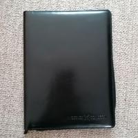 Portadocumenti cartella A4 in pelle LEEMAN con log